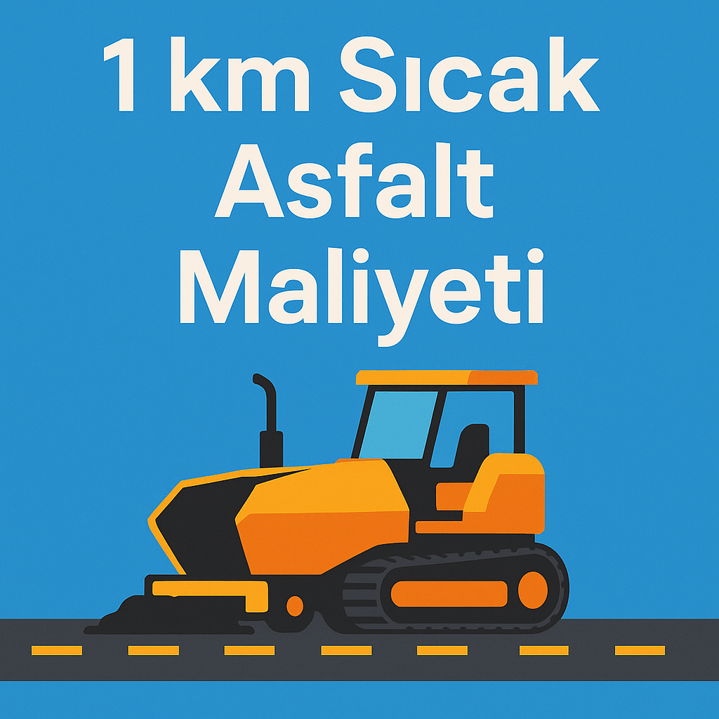 1 km Sıcak Asfalt Maliyeti